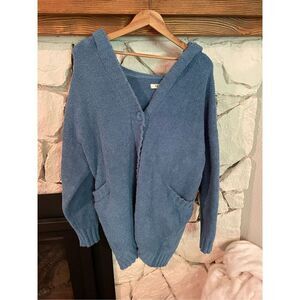 UGG Blue Women's Cardigan Sweater